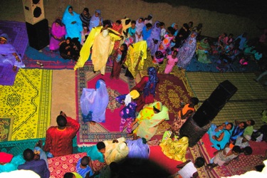 Wedding Party in full swing