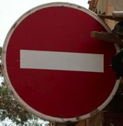 Do Not Enter