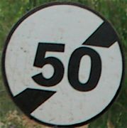 End Speed Zone