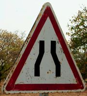 Road Narrows